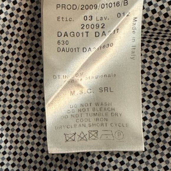 Giorgio Armani Charcoal Gray Black Pinstripe Blazer Sz 42 6 Italy Business Work - Picture 12 of 13